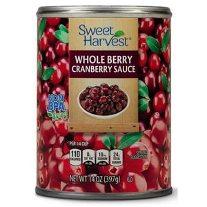 Sweet Harvest Cranberry Sauce Whole Berry 14oz/397g