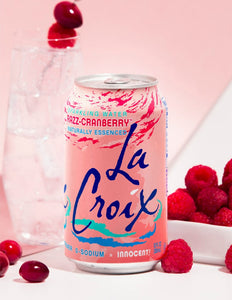 La Croix Razz Cranberry 12floz/355ml