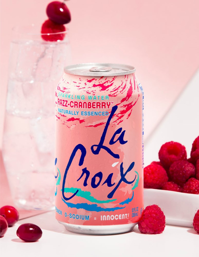 La Croix Razz Cranberry 12floz/355ml