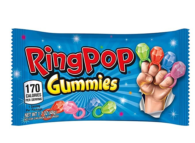 Ring Pops Gummy Rings  Each 1.7oz/48g