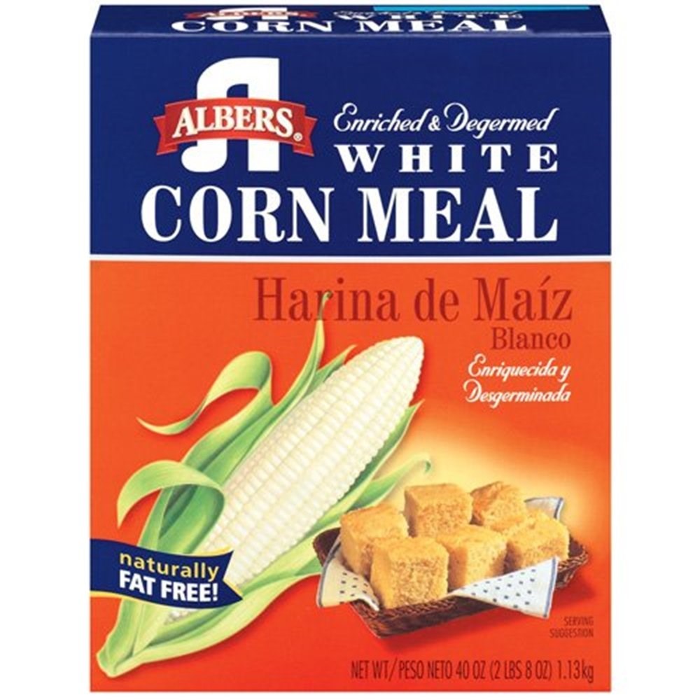 Albers White Corn Meal 40oz/1.13kg