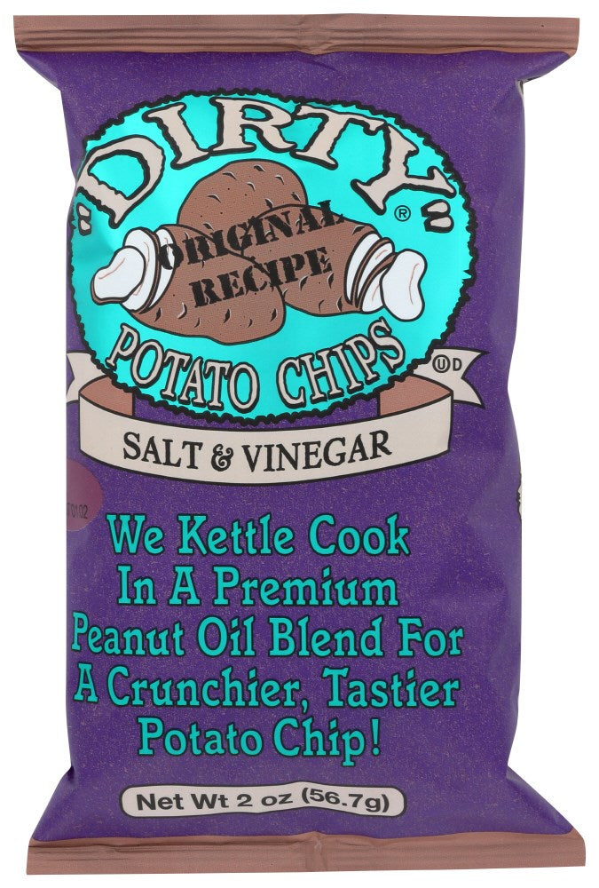 Dirty Potato Chips Salt & Vinegar 2oz/57g
