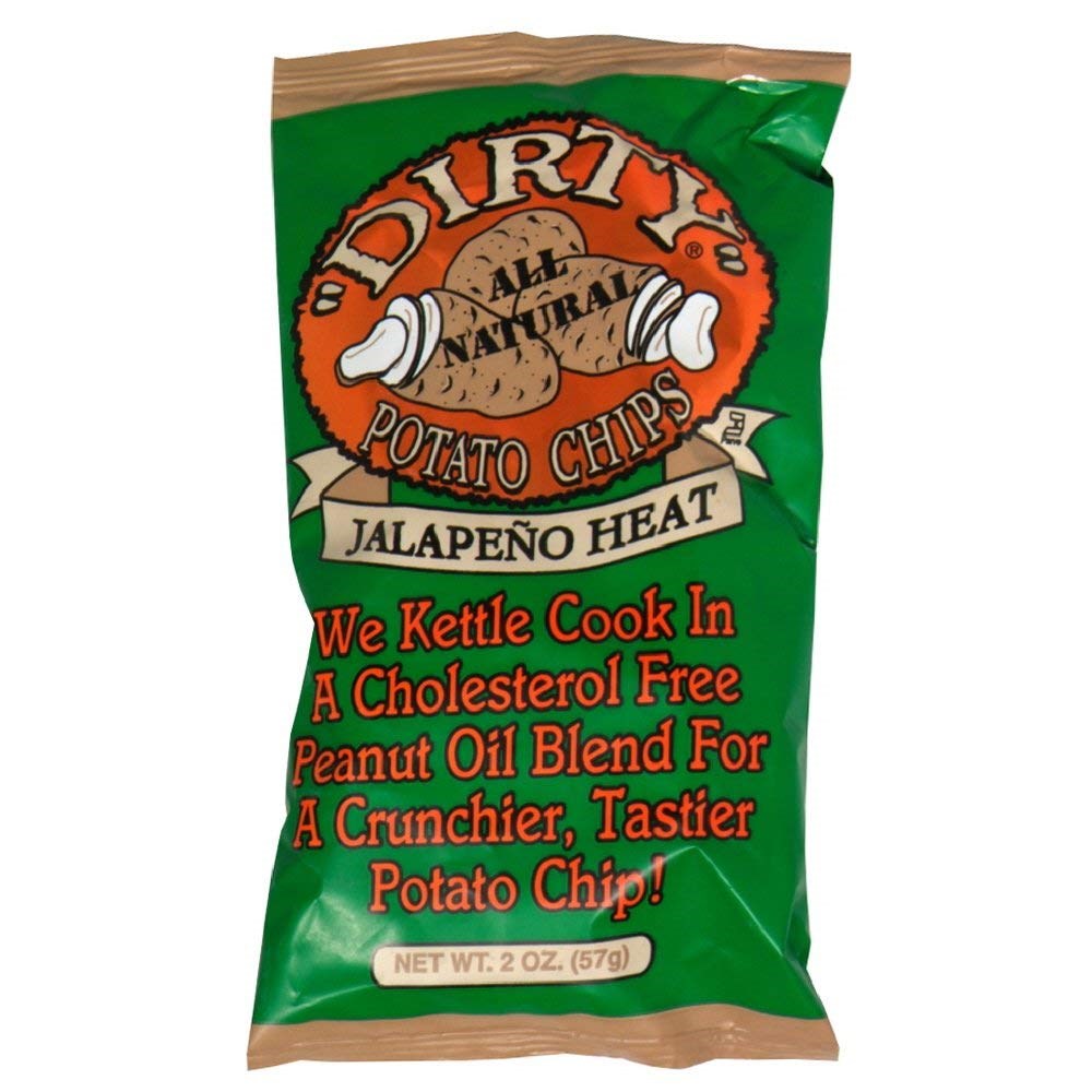 Dirty Potato Chips Jalapeno Heat 2oz/57g