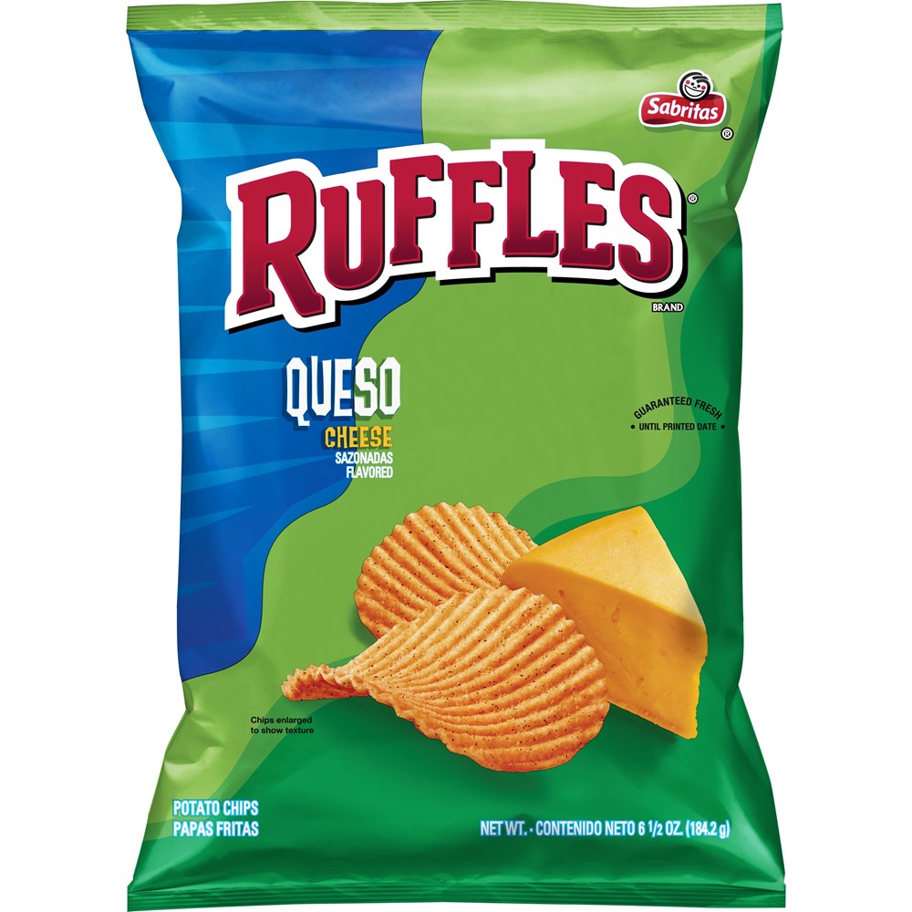 Ruffles Queso Cheese 6.5oz/184.2g