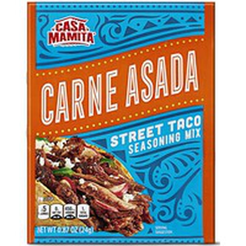 Casa Mamita Street Taco Seasoning Carne Asada 0.87oz/24g