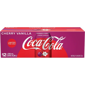Coca Cola Cherry Vanilla can 12floz/355ml
