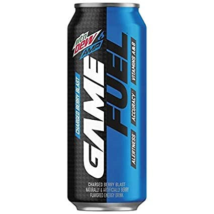 Mountain Dew Game Fuel Berry Blast 16floz/473ml
