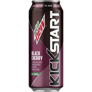 Mountain Dew Kickstart Black Cherry 16floz/473ml
