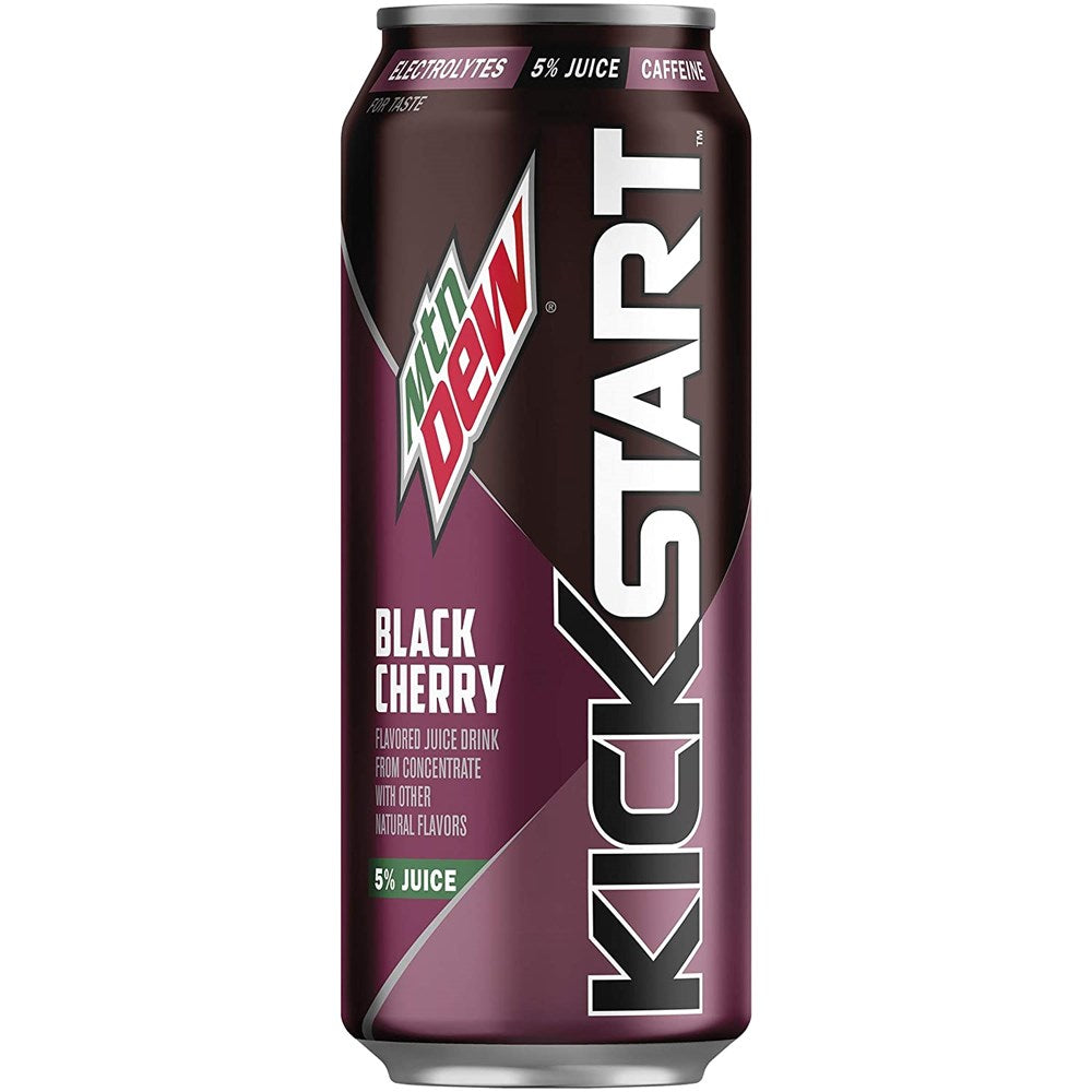 Mountain Dew Kickstart Black Cherry 16floz/473ml