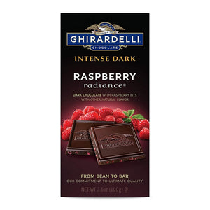 Ghirardelli Intense Dark Chocolate Raspberry Radiance 3.5oz/100g