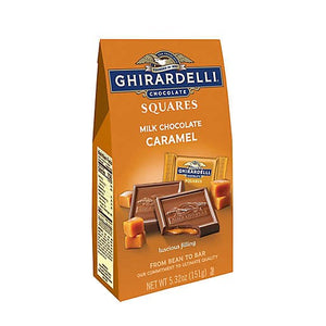 Ghirardelli Milk Chocolate Squares Caramel 5.32oz/151g