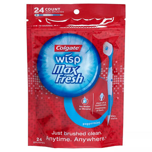 Colgate Wisp Mini Brushes with Freshening Beads 24pk