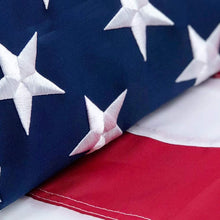 Load image into Gallery viewer, American Flag with Embroidered Stars 3ftx5ft
