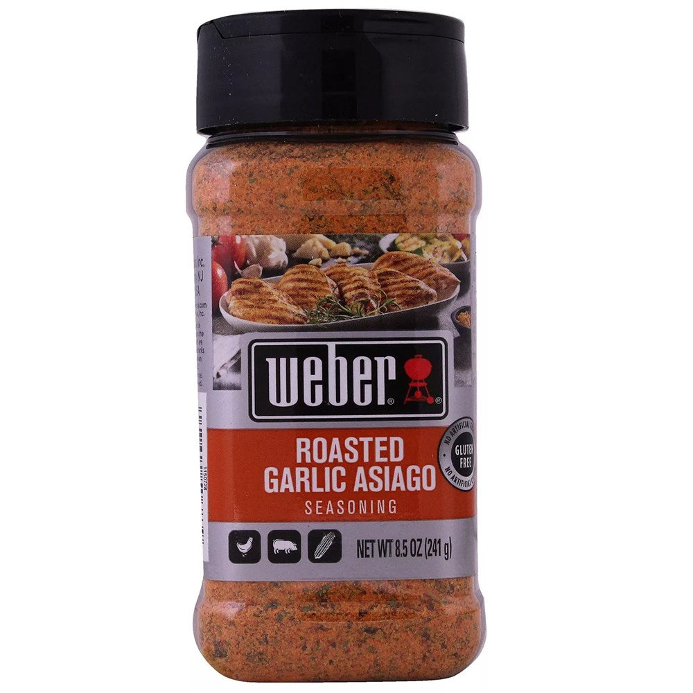 Weber Roasted Garlic Asiago Seasoning 8.5oz/241g