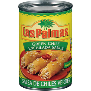 Las Palmas Green Chile Enchilada Sauce Medium 10oz/283g