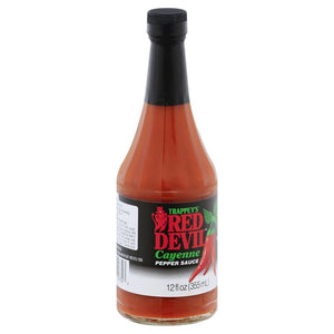 Trappeys Red Devil Cayenne Pepper Sauce 12fl/354ml