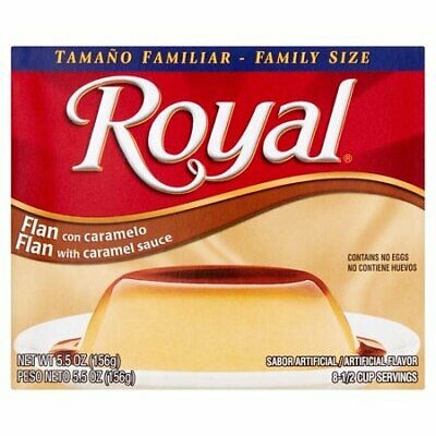 Royal Flan with Caramel Sauce 5.5oz/156g