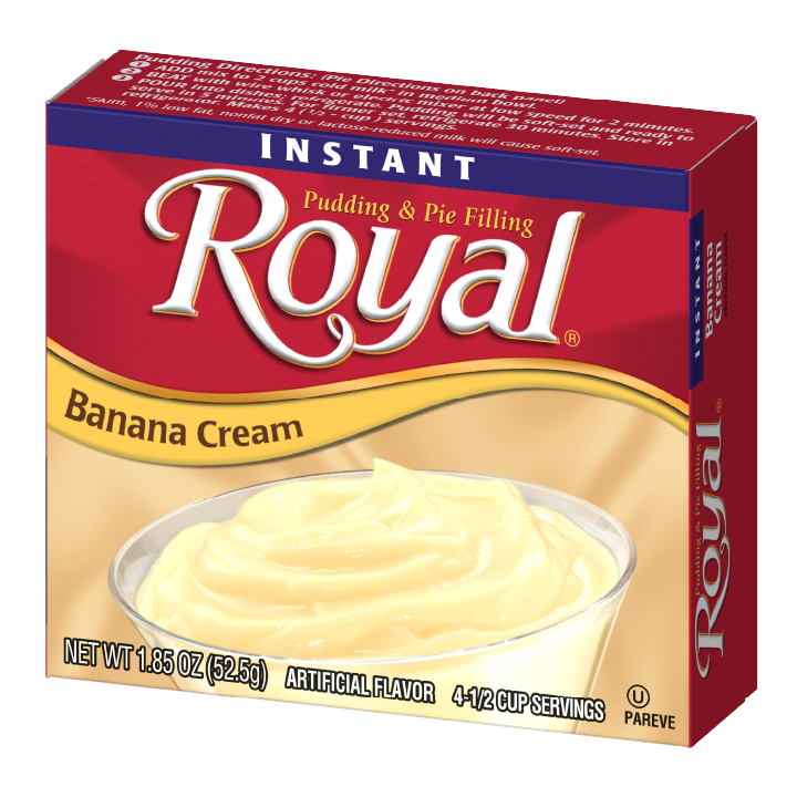Royal Banana Creme Pudding & Pie filling 1.85oz/52.5g