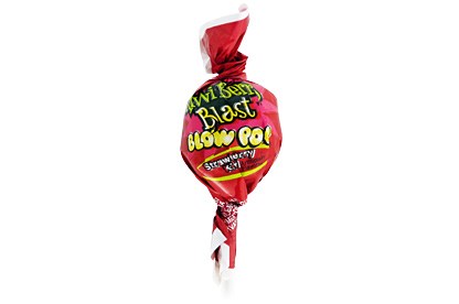 Blow Pops Kiwi Berry Blast Bubble Gum Pop