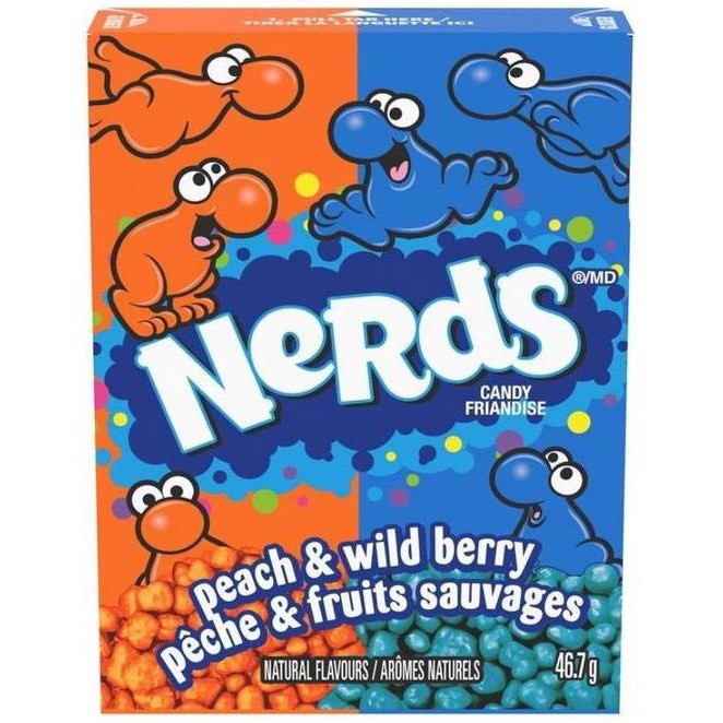Nerds Candy Peach & Wild Berry 1.65oz/46.7g