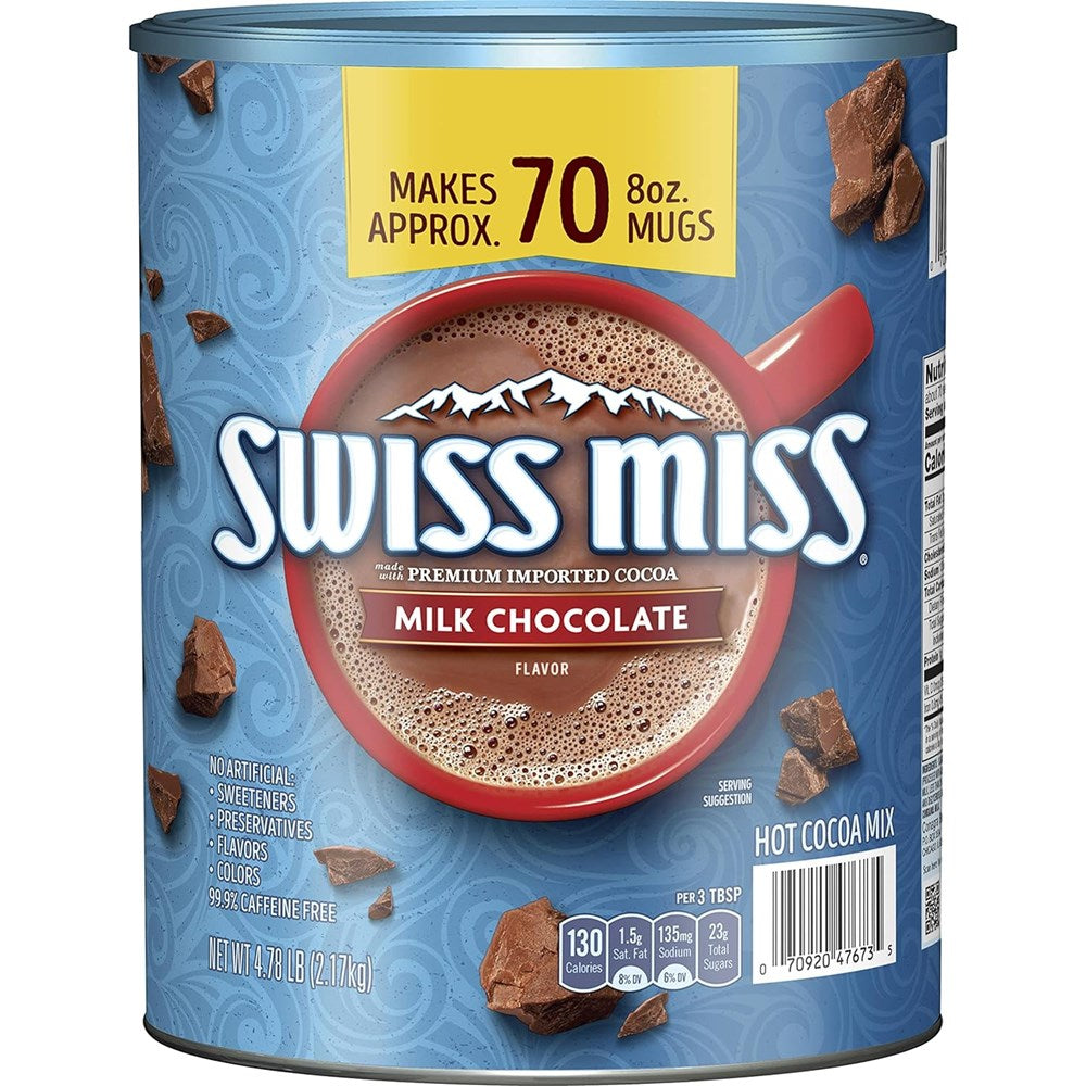 Swiss Miss Milk Chocolate 4.78lb/2.17kg