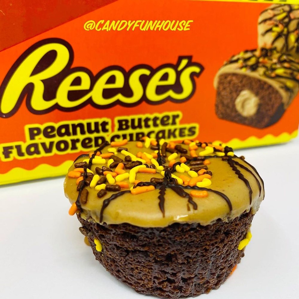 Mrs Freshleys Reeses Peanut Butter Cupcakes  Each 2.2oz/61g