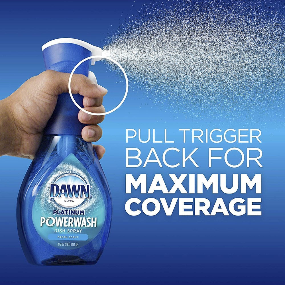 Dawn Ultra Platinum Power Wash Dish Spray 16floz/473ml