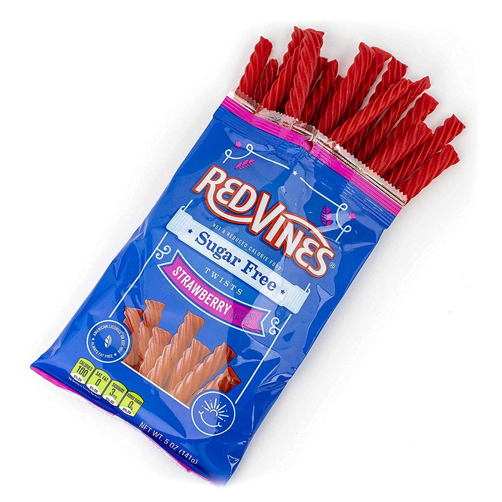 Red Vines Strawberry Sugar Free 5oz/141g