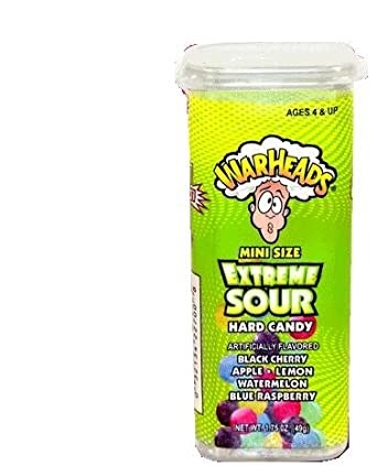 Warheads Extreme Sour Hard Candy Minis 1.75oz/49g