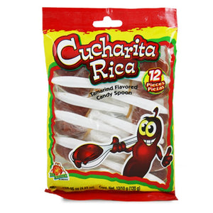 Cucharita Rica Candy Tamarindo Spoon 12count