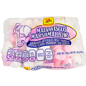 De La Rosa Pink & White Marshmallows 10oz/283g