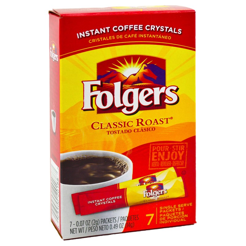 Folgers Coffee Instant Sticks 7ct