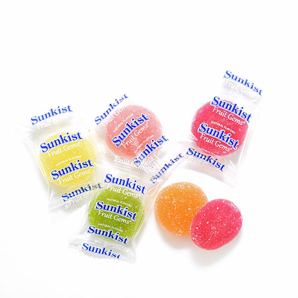 Sunkist Fruit Gems Assorted Each 10g