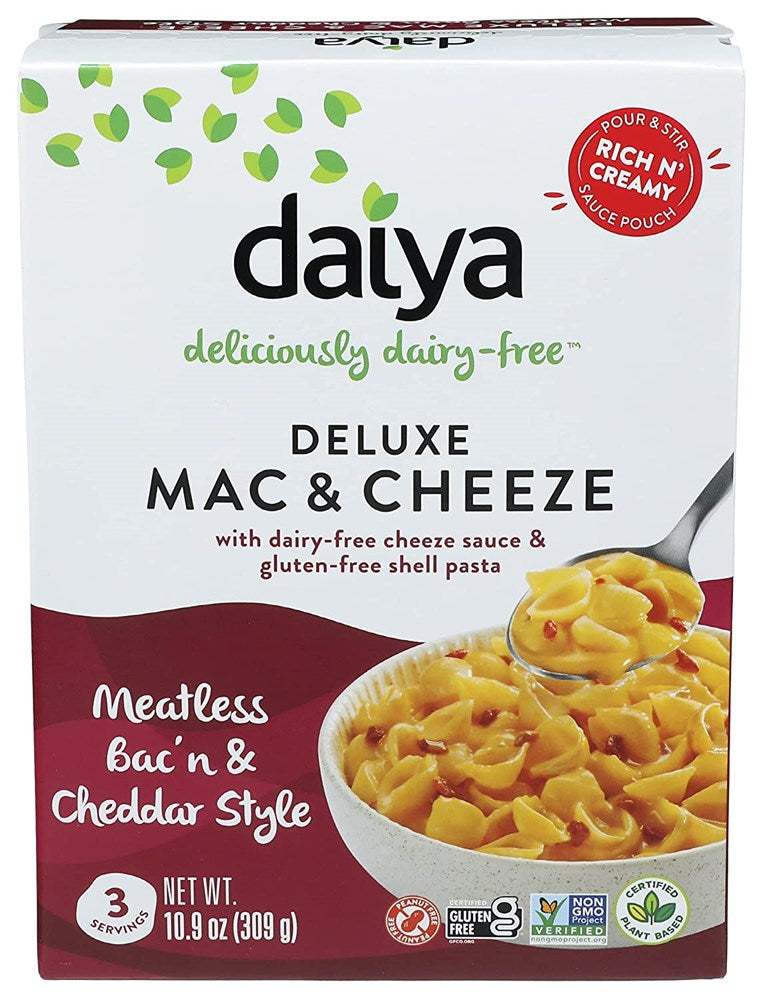 Daiya Deluxe Mac & Cheese Meatless Bacn & Cheddar Style 10.9oz/309g