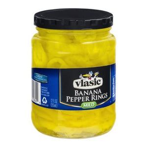 Vlasic Banana Pepper Rings Mild 12floz/355ml