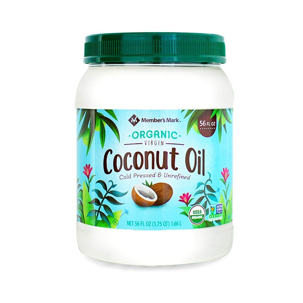 Members Mark Organic Virgin Coconut Oil 56floz/1.66L 1/2 Price