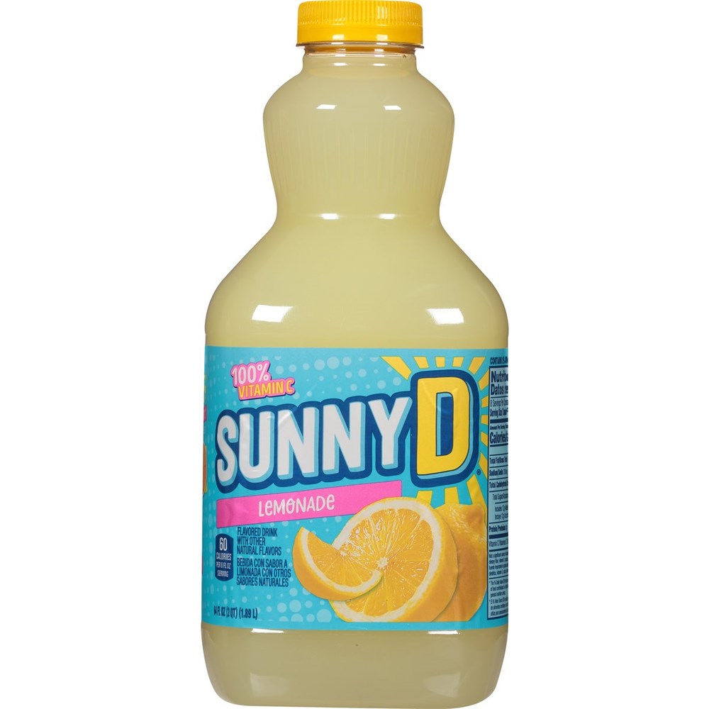 Sunny D Lemonade 64floz/1.89L