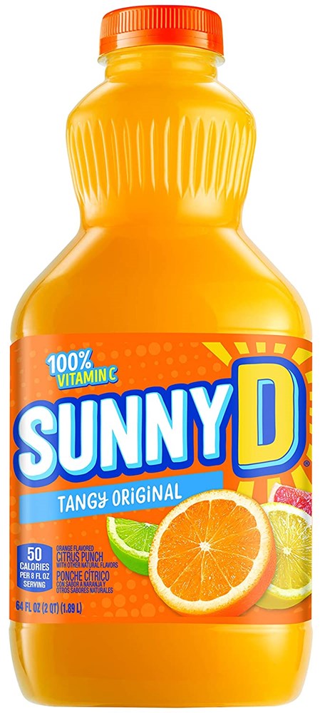 Sunny D Tangy Orange 64floz/1.89l