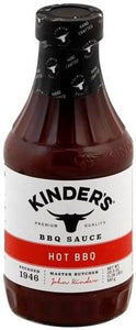 Kinders BBQ Sauce Hot 20.5oz/581g