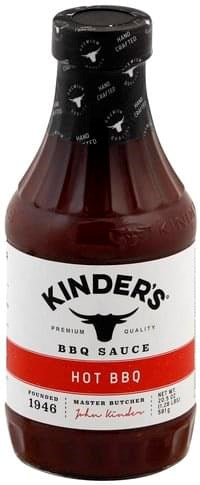 Kinders BBQ Sauce Hot 20.5oz/581g