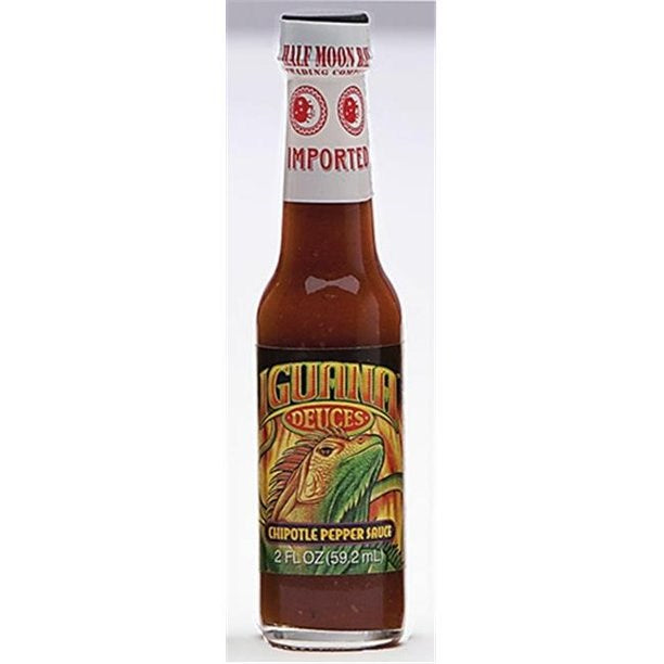 Iguana Deuces Smoky Chipotle Pepper Sauce 2floz/59.2ml