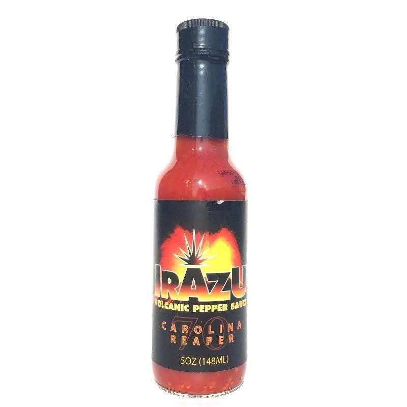 Irazu Volcanic Pepper Sauce Carolina Reaper 5oz/148ml
