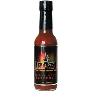 Irazu Volcanic Pepper Sauce Ghost Pepper Extreme 70 5oz/148ml