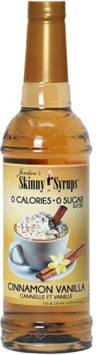 Jordans Skinny Syrups Cinnamon Vanilla 25.4floz/750ml