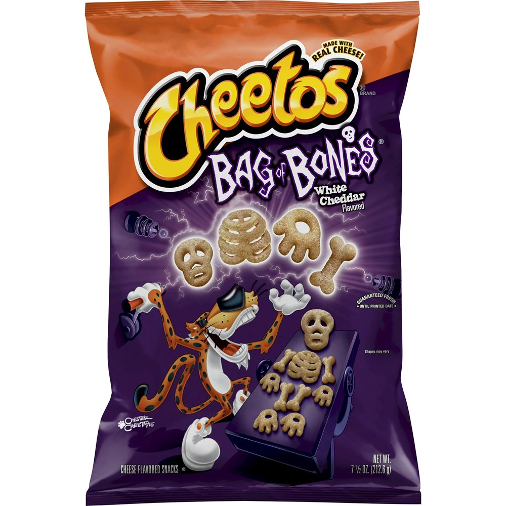 Cheetos Bag of Bones White Cheddar 7.5oz/212.6g
