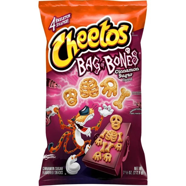 Cheetos Bag of Bones Cinnamon Sugar 7.5oz/212.6g