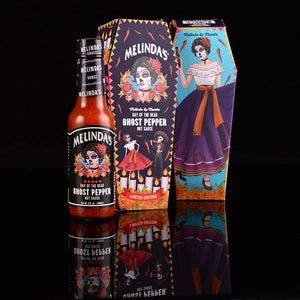 Melindas Day of the Dead Ghost Pepper Hot Sauce 5floz/148ml