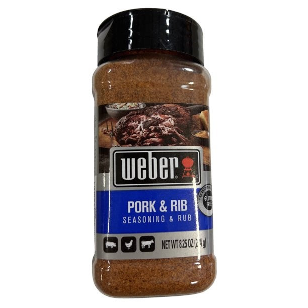 Weber Pork & Rib Seasoning Rub  8.25oz/234g