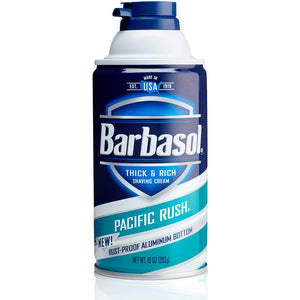 Barbasol Pacific Rush Shaving Cream 10oz/283g