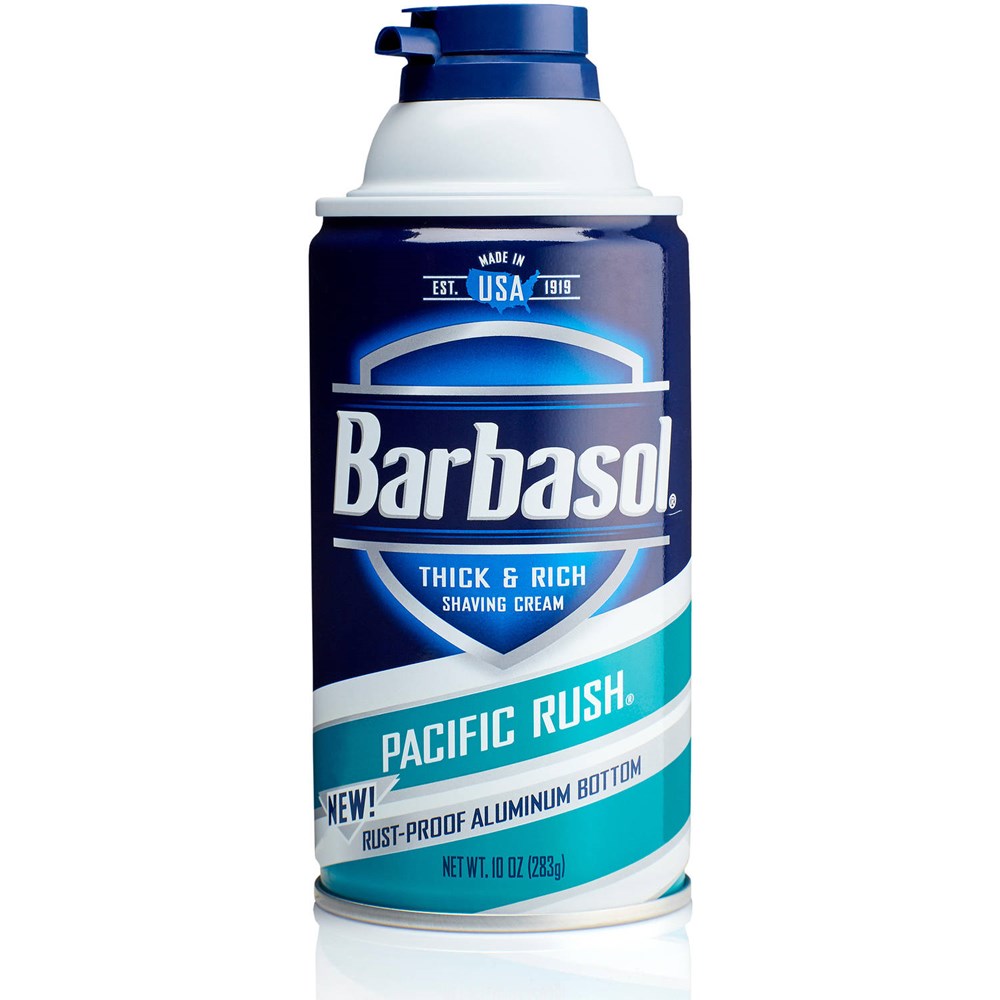 Barbasol Pacific Rush Shaving Cream 10oz/283g